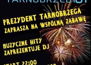 Tarnobrzeg.  Sylwester na Placu Bartosza Głowackiego.