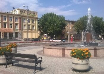 Mielec: Winda towarowa.