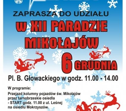 Tarnobrzeg: XII Parada Mikołajów