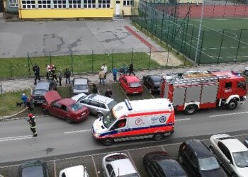 Tarnobrzeg: Wypadek na ul. Wyspiańskiego