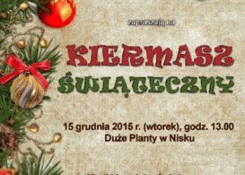 Nisko: Bożonarodzeniowy kiermasz czas zacząć.
