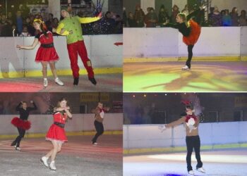 Stalowa Wola: Impreza na otwarcie lodowiska.