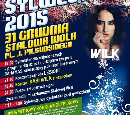 Stalowa Wola: Miasto zaprasza na Miejskiego Sylwestra