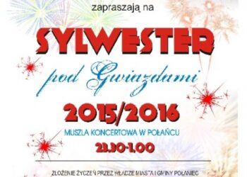Połaniec: Sylwester w muszli koncertowej i w kinie