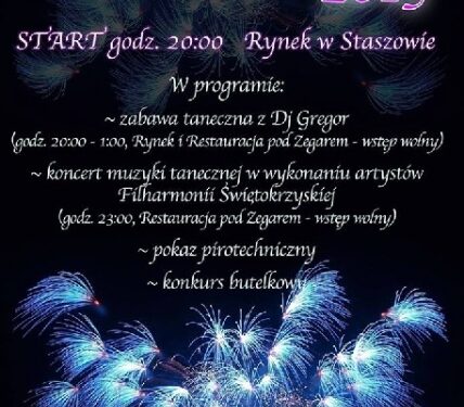 Staszów: Powitają nowy rok