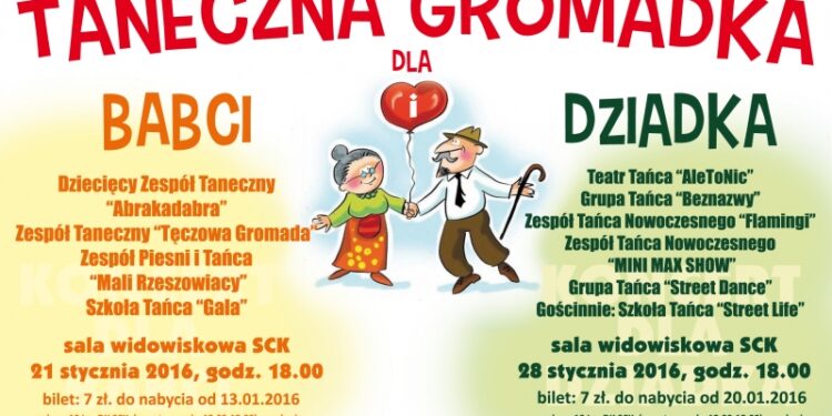 Mielec: Taneczna gromadka dla Babci i Dziadka w SCK
