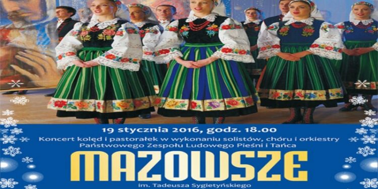 Mielec: Koncert kolęd i pastorałek zespołu Mazowsze