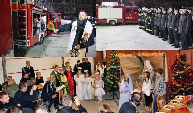 Stalowa Wola: Kolędowali i poświęcili nowy sprzęt.