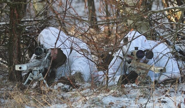 Nowa Dęba: Zimowe ćwiczenia Podhalańczyków