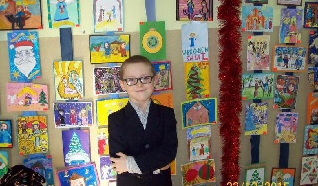 Rzemień: Mały artysta nagrodzony.