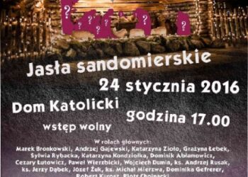 Sandomierz: Trwają próby do spektaklu 'Jasła sandomierskie'.