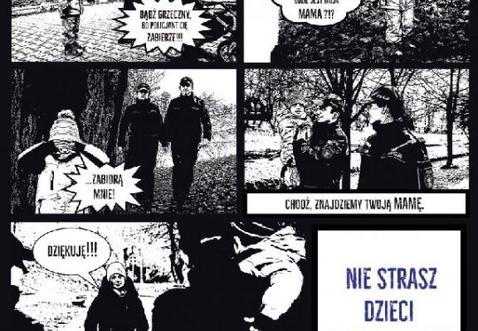 Świętokrzyskie : Nie strasz dziecka policjantem