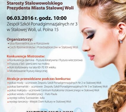 Stalowa Wola: Konkurs Uczniów Fryzjerstwa Województwa Podkarpackiego