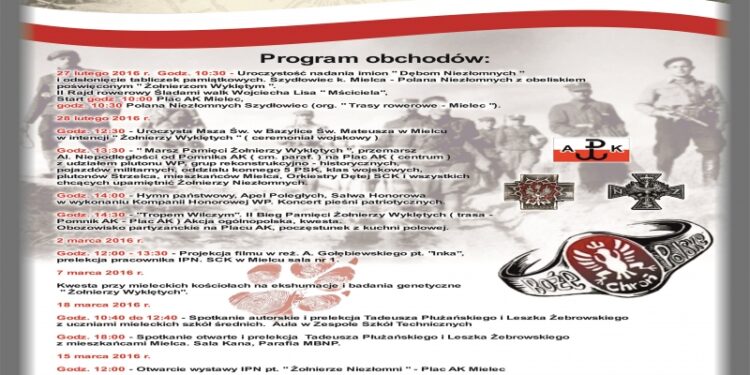 Mielec: Narodowy Dzień Pamięci "Żołnierzy Wyklętych"