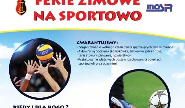 Stalowa Wola: Profilowane ferie na sportowo