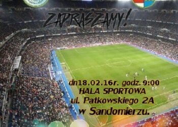 Sandomierz: Powiatowy turniej piłki nożnej halowej czeka na zgłoszenia.