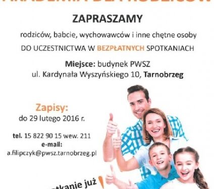 Tarnobrzeg: Akademia dla rodziców
