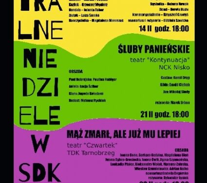 Stalowa Wola: W niedzielę kolejna odsłona teatralna w SDK