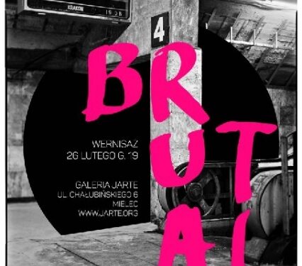 Mielec: "Brutal" Michała Łuczaka w galerii JARTE