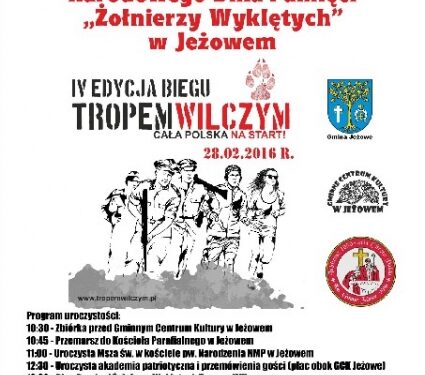 Jeżowe: Obchody Narodowego Dnia Pamięci Żołnierzy Wyklętych.