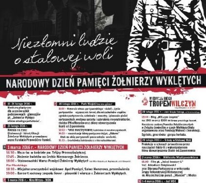 Stalowa Wola: Kwesty, imprezy i uroczystości dla Wyklętych