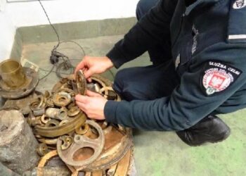 Region: Celnicy przechwycili 364 kg mosiądzu