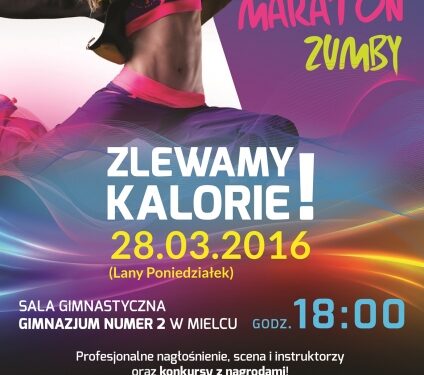 Mielec: Maraton Zumby "Zlewamy kalorie"