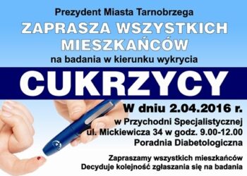 Tarnobrzeg. Kolejna kampania zdrowotna.