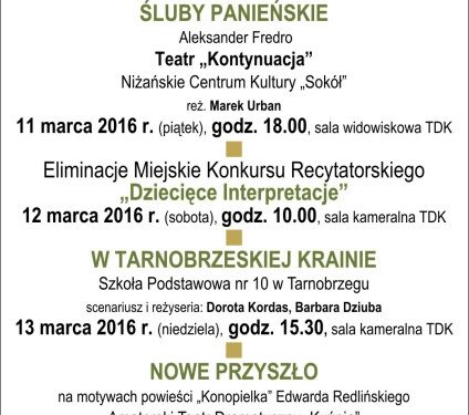 Tarnobrzeg. Dni Teatru.