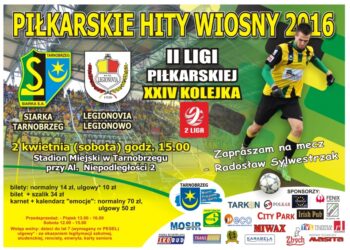 Tarnobrzeg. Mecz Siarka Tarnobrzeg  z Legionovia Legionowo.