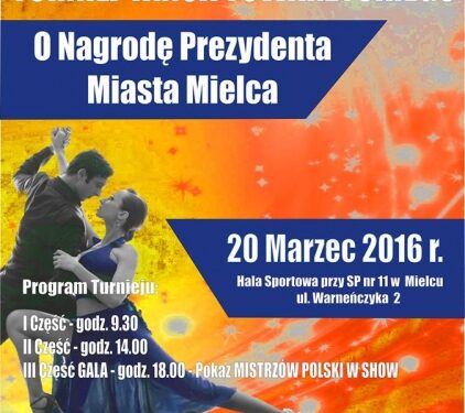 Mielec: XIII Ogólnopolski Turniej Tańca Towarzyskiego