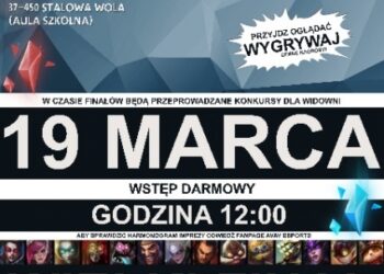 Stalowa Wola: Turniej League of Legends już w sobotę