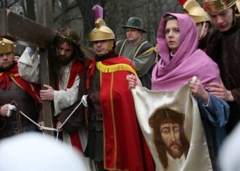 Przecław: W Niedzielę Palmową Misterium Męki Pańskiej.