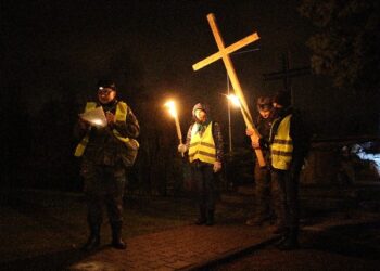 Jastkowice: Harcerska Ekstremalna Droga Krzyżowa odbyła się po raz drugi