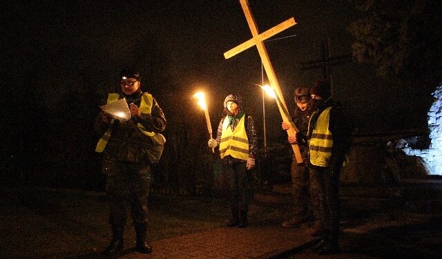 Jastkowice: Harcerska Ekstremalna Droga Krzyżowa odbyła się po raz drugi