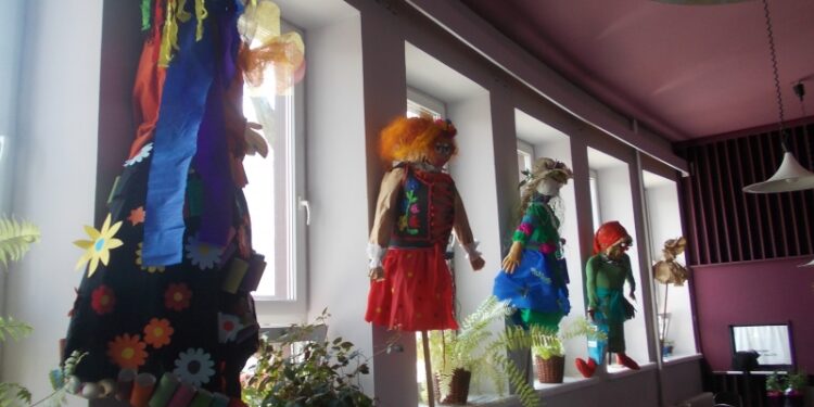 Tarnobrzeg. Marzanna zimowa panna.