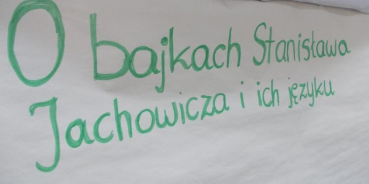 Tarnobrzeg. O bajkach Stanisława Jachowicza i ich języku.
