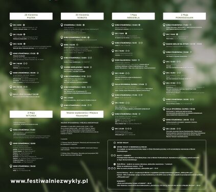 Sandomierz: Rozpoczyna się Festiwal Filmów Niezwykłych