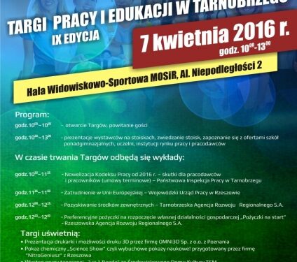 Tarnobrzeg. Targi Pracy i Edukacji.