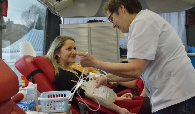 Sandomierz: Kolejna odsłona akcji ''Oddaj krew dla ŚDM''.