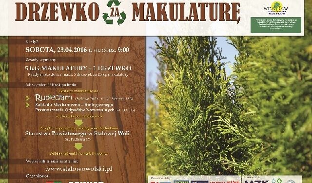 Stalowa Wola: Zbierz makulaturę i oddaj ją za sadzonki