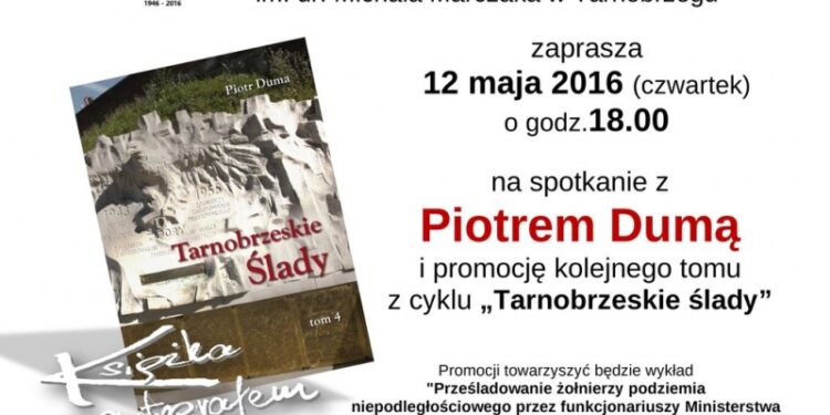 Tarnobrzeg.  Dziś promocja kolejnego tomu z cyklu Tarnobrzeskie ślady.