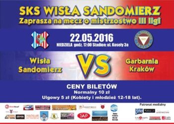 Sandomierz: Mecz SKS Wisła Sandomierz – Garbarnia Kraków