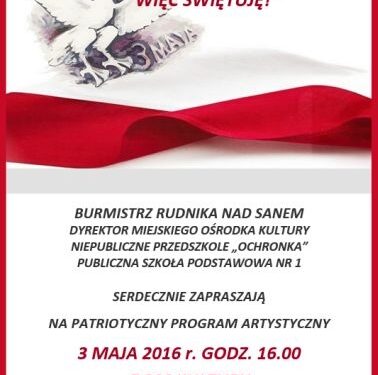 Rudnik nad Sanem: Msza za ojczyznę i pieśni patriotyczne