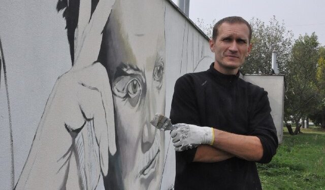 Mielec: Historia miasta na muralu