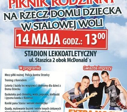 Stalowa Wola: Przyjdź na piknik baw się i wesprzyj wycieczkę dzieci z Domu