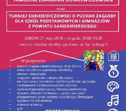 Sandomierz: Trwa formowanie drużyn piłkarskich i przyjmowanie zgłoszeń do Turnieju Sienkiewiczowskiego o Puchar Zagłoby.