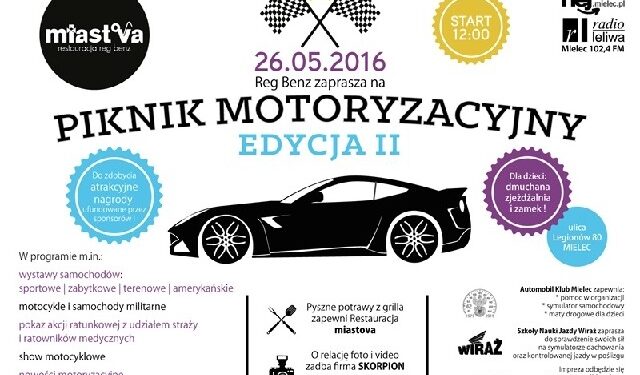 Mielec: Piknik motoryzacyjny po raz drugi