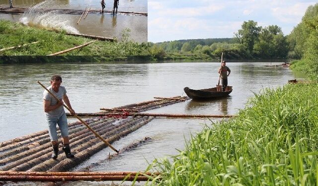 Ulanów: Ulanowska tratwa w niedzielę wypływa do Gdańska