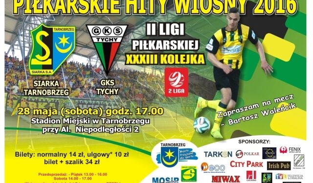 Tarnobrzeg: W sobotę Siarka zagra z GKS-em Tychy